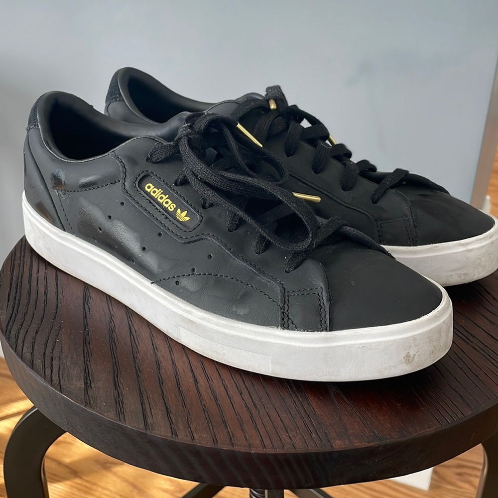 Adidas Black Sleek Sneakers